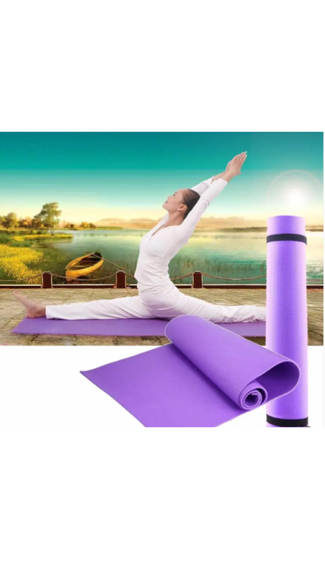 FlowEase Yoga Mat